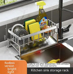 Multifunctional Kitchen Sink Organizer  Warm Home View