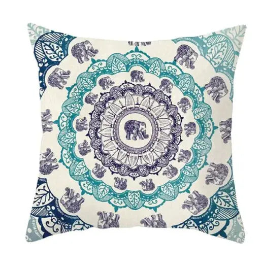 Soft Mandala Sofa Pillowcase  Warm Home View