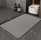 Modern Diatom Ooze Bathroom Floor Mat  Warm Home View