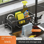 Multifunctional Kitchen Sink Organizer  Warm Home View