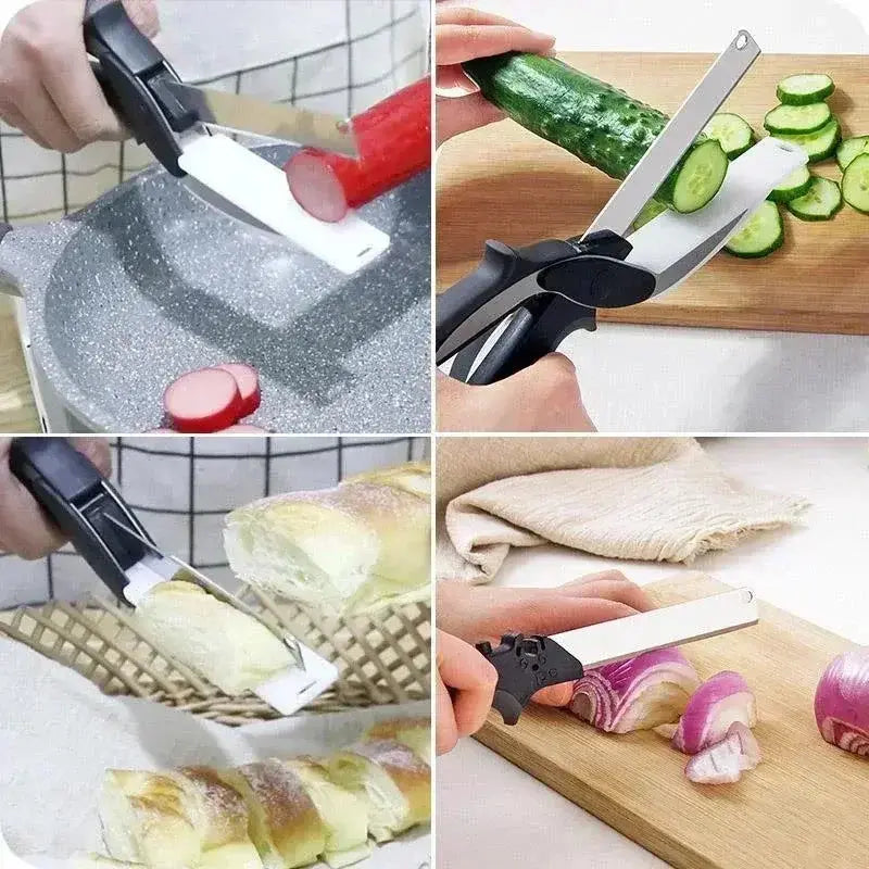 Slim Chopper Scissors  Warm Home View