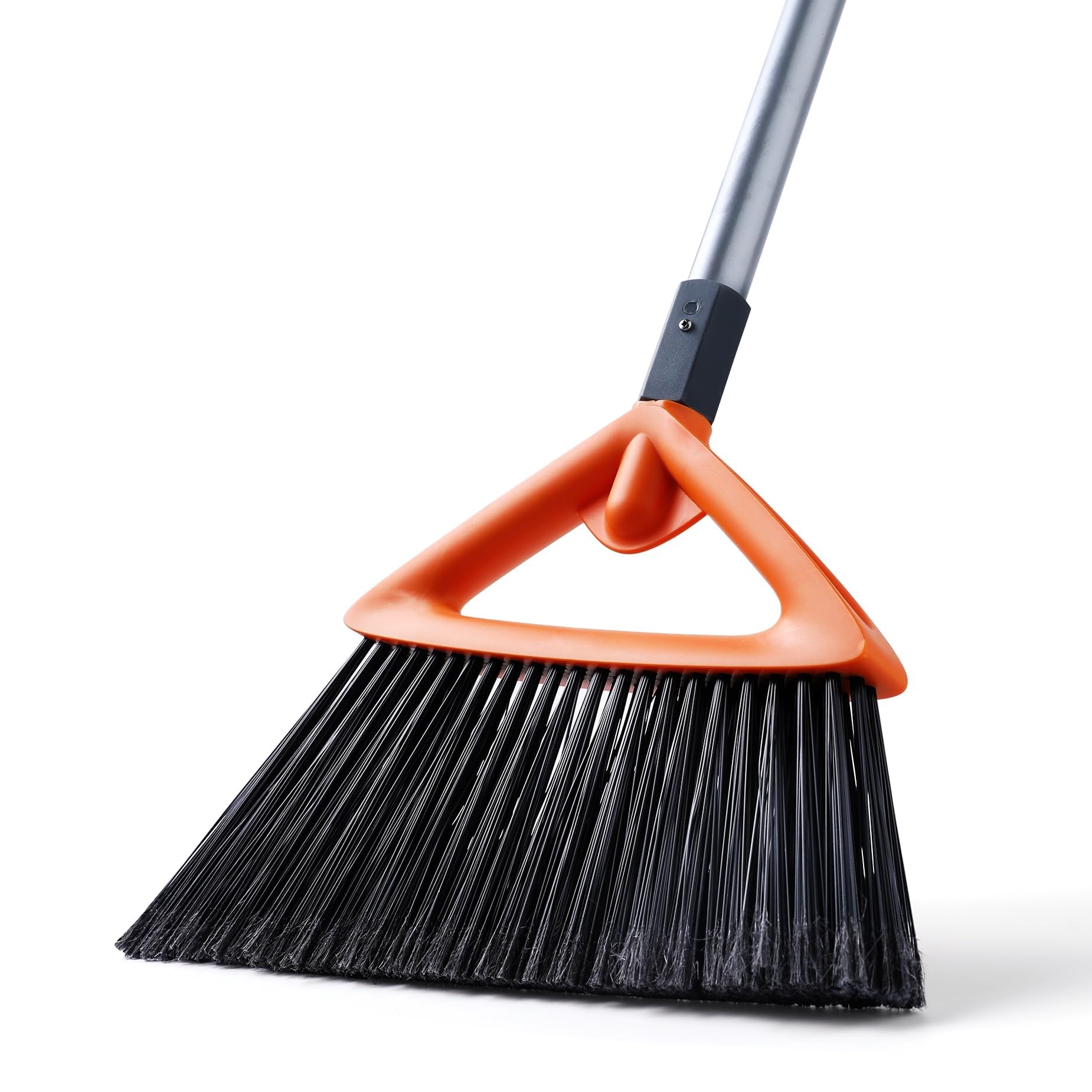 Commercial Heavy Duty Outdoor Broom - Plastic, 2-Piece Set  Warm Home View