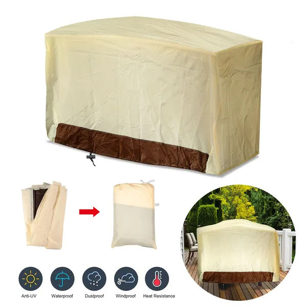 Waterproof Outdoor BBQ Grill Cover - Oxford Cloth, 1-Piece  Warm Home View