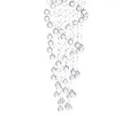 Crystal Chandelier Double Helix// 7 Light, 73" Hanging Length  Warm Home View