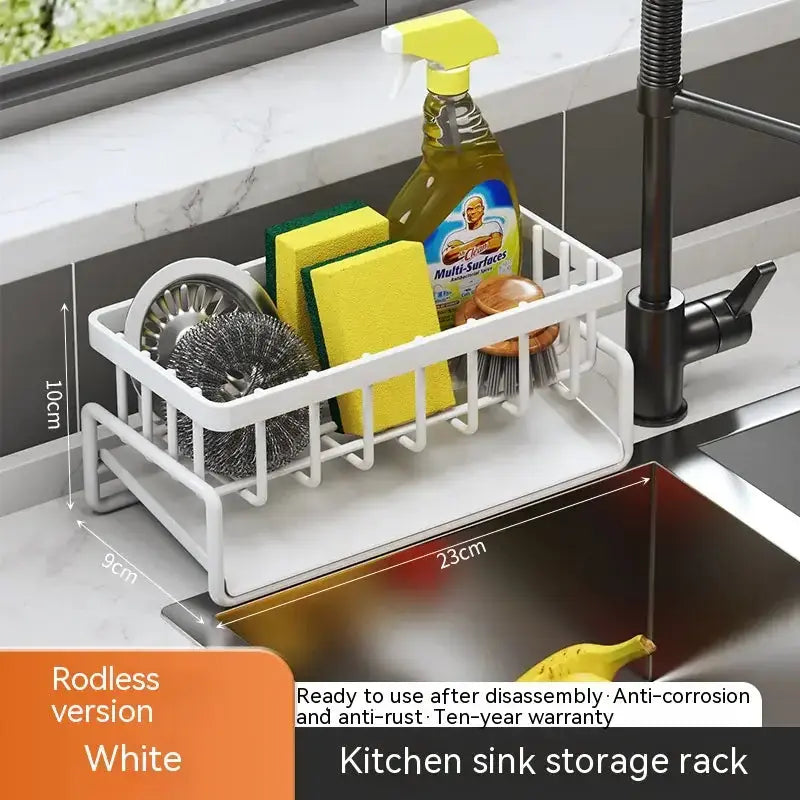 Multifunctional Kitchen Sink Organizer  Warm Home View