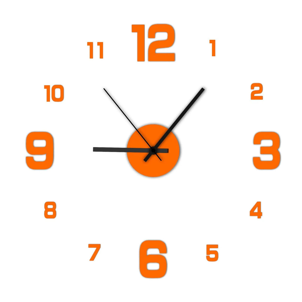 Modern Creative Quartz Wall Clock for Living Room  Warm Home View