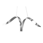 Copenhagen LED Chandelier // Chrome  Warm Home View