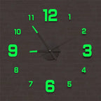 Modern Creative Quartz Wall Clock for Living Room  Warm Home View