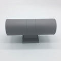 Modern Indoor Outdoor LED Wall Sconce Light - Aluminum, 1-Piece  Warm Home View