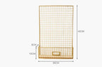 Nordic Style Iron Shelving Unit and Wall Decor  Warm Home View