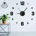 Modern Creative Quartz Wall Clock for Living Room  Warm Home View