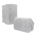 Wired Passive Waterproof Outdoor Speakers - ABS Plastic, 1 Pair  Warm Home View