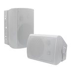 Wired Passive Waterproof Outdoor Speakers - ABS Plastic, 1 Pair  Warm Home View