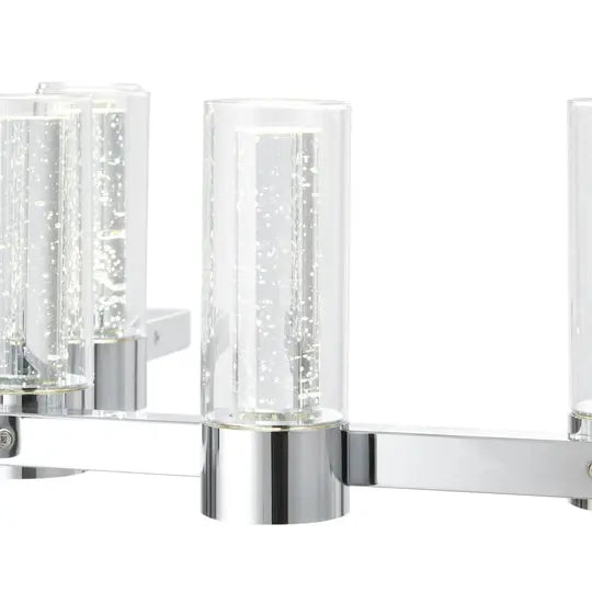 Victory 12 Light Chandelier //  Chrome  Warm Home View