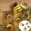Wrought Iron Bee Wall Art - American Country Decor  Warm Home View