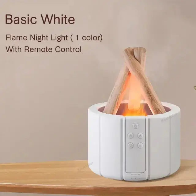 Simulated Flame Aroma Diffuser  Warm Home View