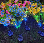 Solar Garden Stake Lights - LED Flower Waterproof, 1-Piece  Warm Home View