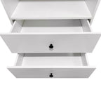 C2 Closet Shelves for bathroom,Wooden Closet System Modular With 2 Doors Shelves Wall Mount Organizer Modern Shelving for Walk in Closet Organization Bedroom Built in Clothes Storage 31.49''W x 16.04''D x 31.49''H  Warm Home View
