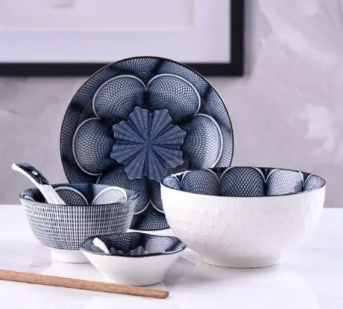 Creative Ceramic Dinnerware Set in Nordic Style  Warm Home View