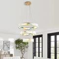 Boeseman's Colorful Chandelier - Three Tiers, Round  Warm Home View