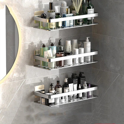 Wall-Mounted Bathroom Shelf