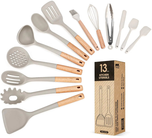 13PCS Silicone Kitchen Utensils Set