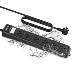 Weatherproof Outdoor Power Strip Surge Protector with Wall Mount - ABS Plastic, 1-Piece  Warm Home View