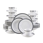 Mikasa Platinum Crown Cobalt 40-Piece Dinnerware Set Service for 8  Warm Home View