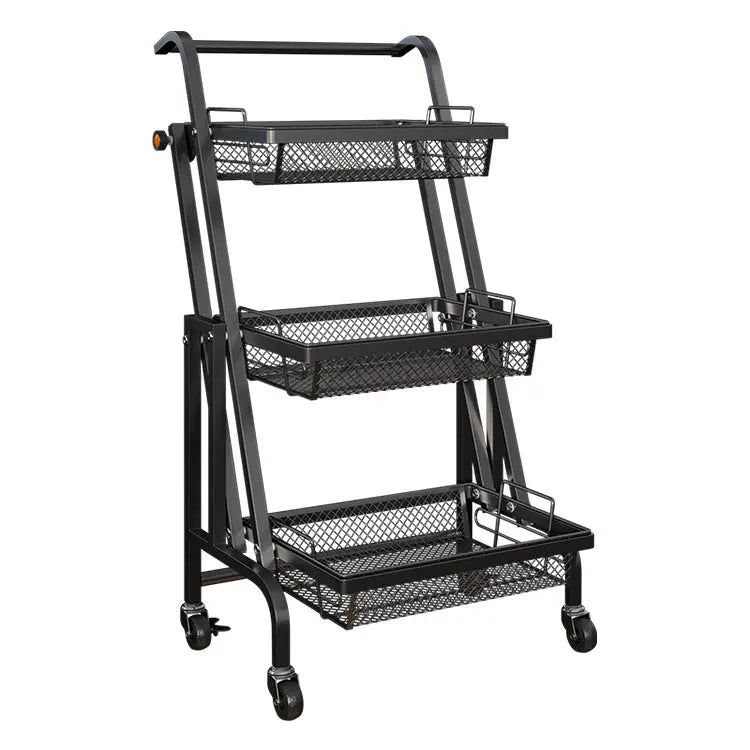 Folding Portable Stall Rack Shelving  Warm Home View