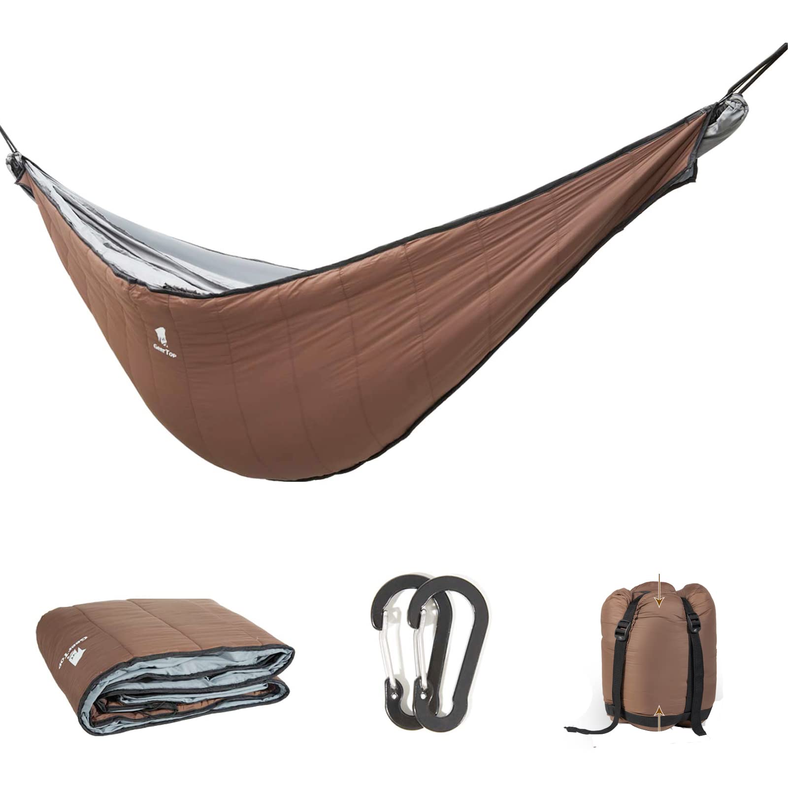 Portable Hammock Quilt Underquilt - Nylon Fabric, 1-Piece  Warm Home View