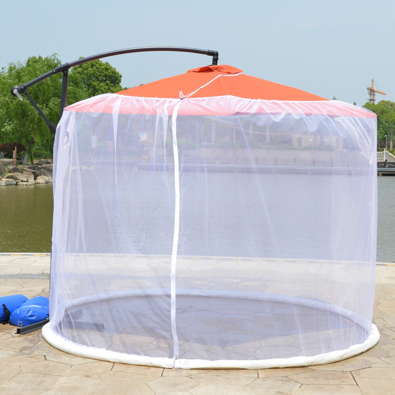 Outdoor Mosquito Net for Patio Umbrella - Polyester, 1-Piece  Warm Home View