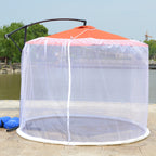 Outdoor Mosquito Net for Patio Umbrella - Polyester, 1-Piece  Warm Home View