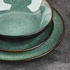 European Danube Style Creative Dinnerware Set  Warm Home View