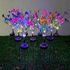 Solar Garden Stake Lights - LED Flower Waterproof, 1-Piece  Warm Home View