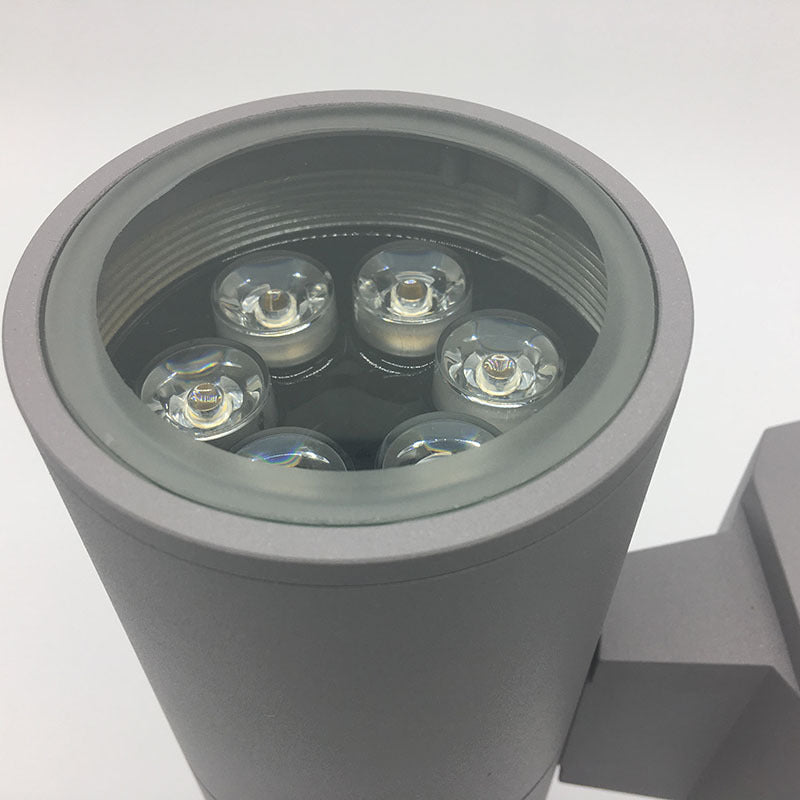 Modern Indoor Outdoor LED Wall Sconce Light - Aluminum, 1-Piece  Warm Home View