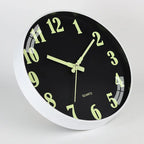 Authentic Hendas Luminous Wall Clock - Stylish Wooden Design  Warm Home View
