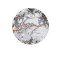 Marble Pattern Plate, Nordic Dinnerware with Gold Edge  Warm Home View