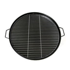 Wood Burning Outdoor Fire Pit - Steel, 2-Piece Set  Warm Home View