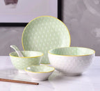 Creative Ceramic Dinnerware Set in Nordic Style  Warm Home View
