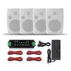 Wired Outdoor Bluetooth Speakers - Plastic, 5-Piece Set  Warm Home View