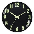 Authentic Hendas Luminous Wall Clock - Stylish Wooden Design  Warm Home View