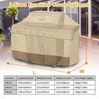 Waterproof Outdoor BBQ Grill Cover - Oxford Cloth, 1-Piece  Warm Home View