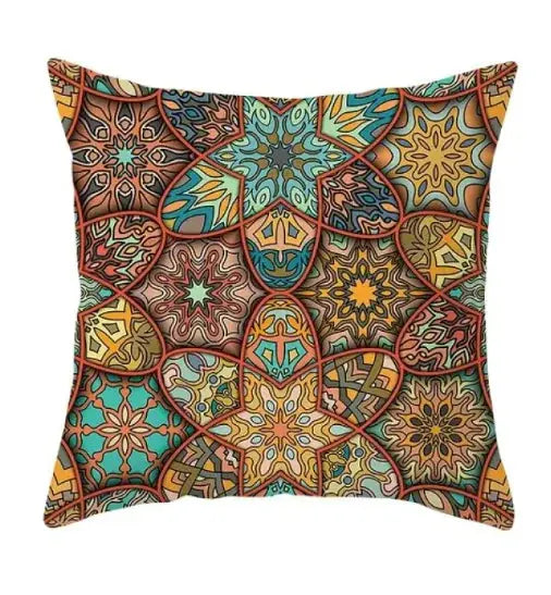 Soft Mandala Sofa Pillowcase  Warm Home View