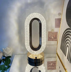 Crystal Touch Desk Lamp – Light Luxury Home Decor  Warm Home View
