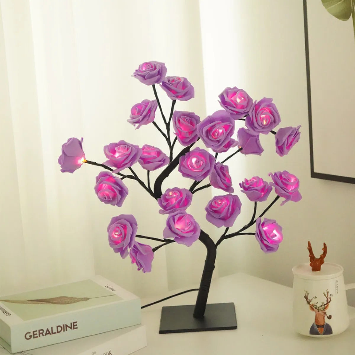 Romantic Rose Tree Lamp