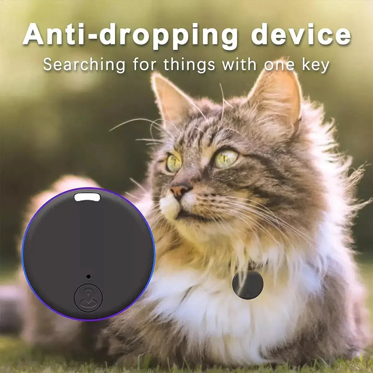 Bluetooth Mini GPS Tracking Air Key Tag Child Pet Finder Tracker Location Device  Warm Home View