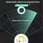 Bluetooth Mini GPS Tracking Air Key Tag Child Pet Finder Tracker Location Device  Warm Home View