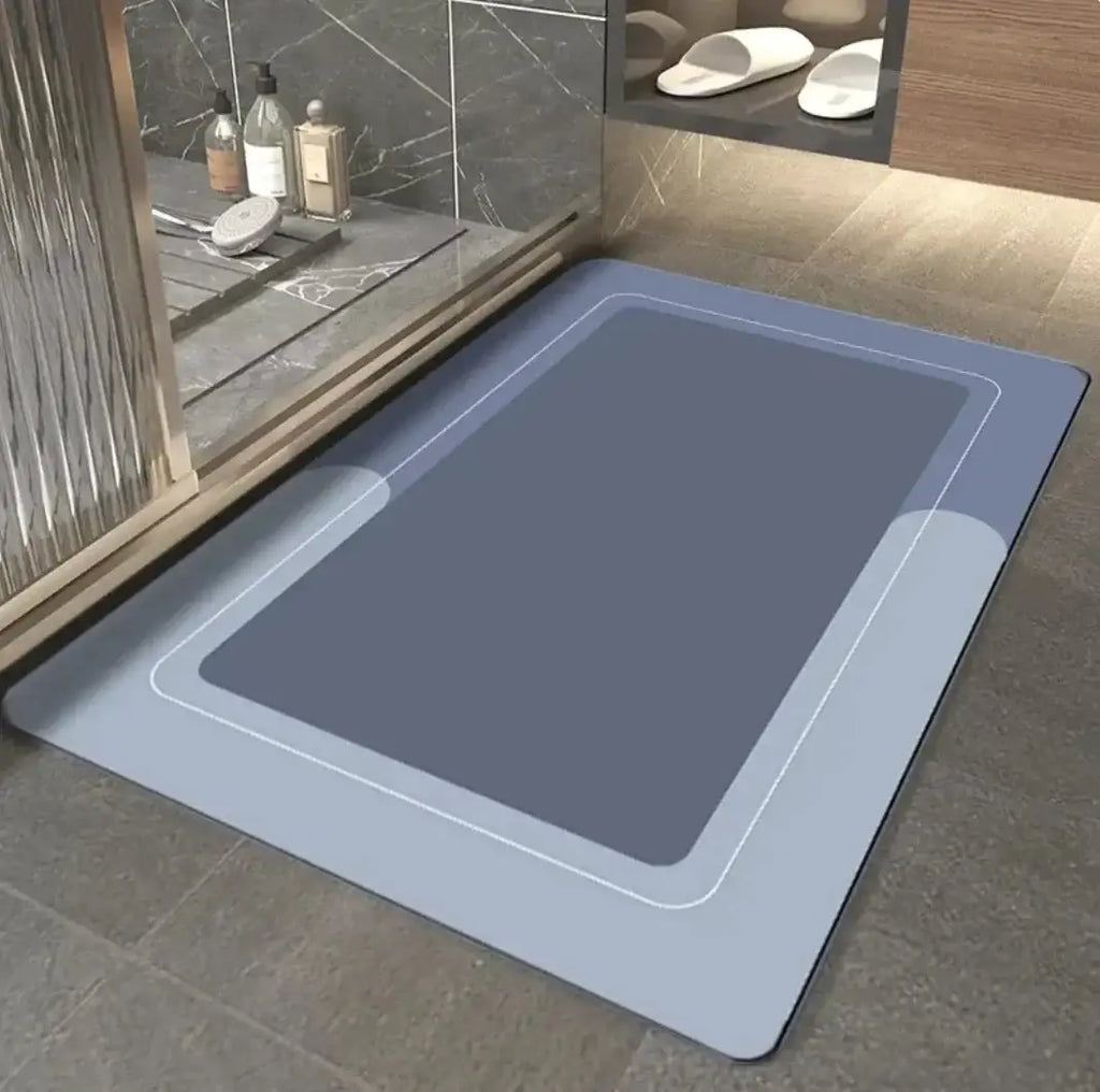 Modern Diatom Ooze Bathroom Floor Mat  Warm Home View