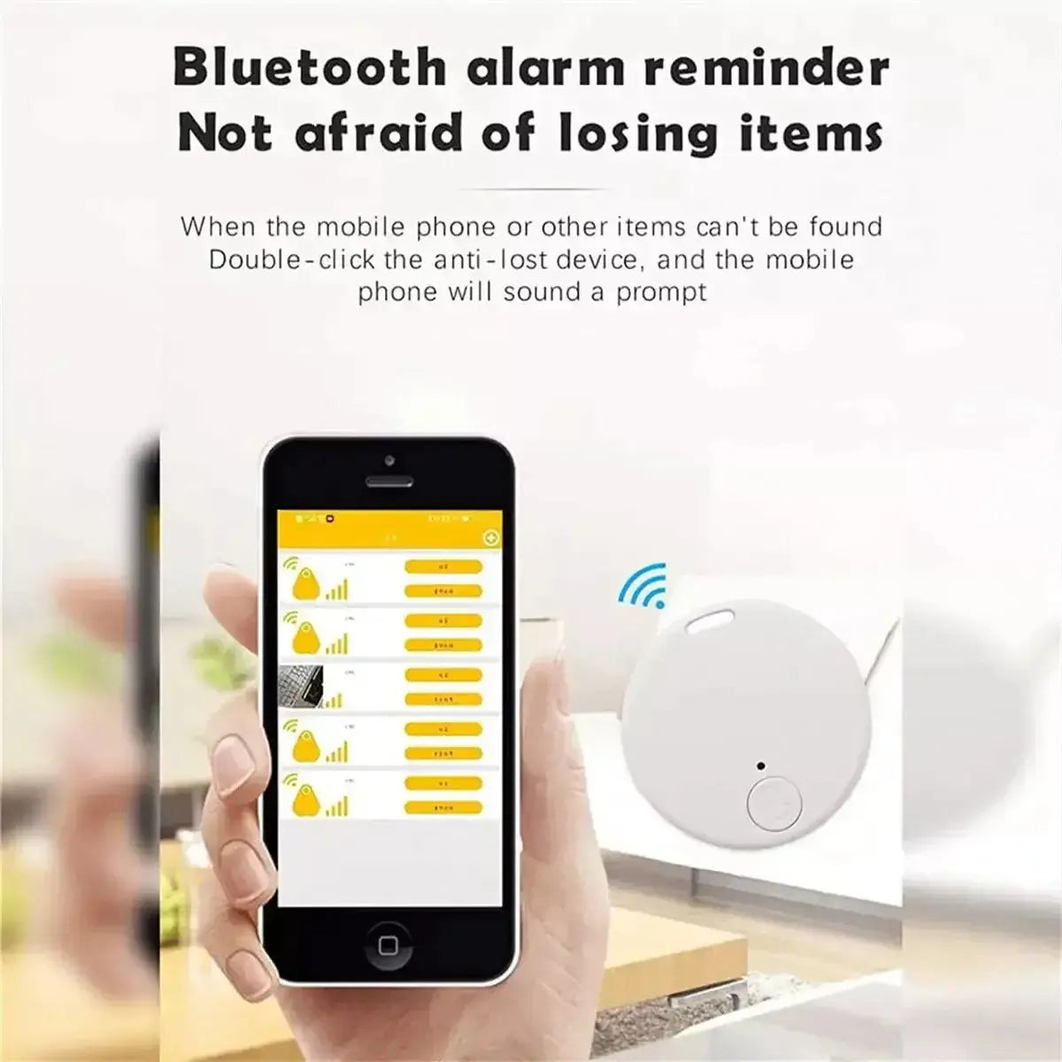 Bluetooth Mini GPS Tracking Air Key Tag Child Pet Finder Tracker Location Device  Warm Home View