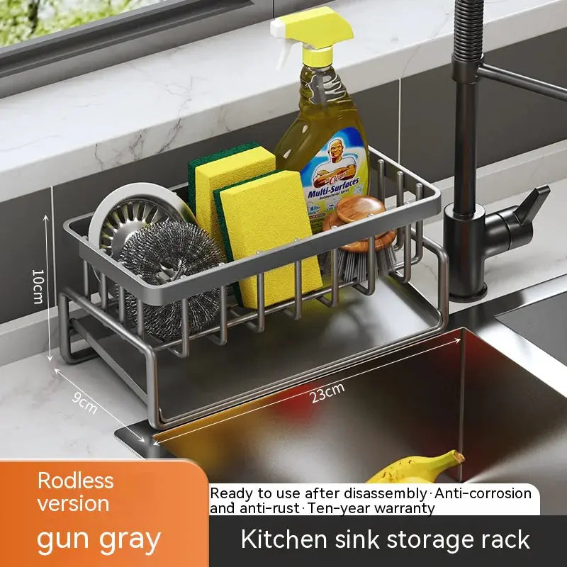 Multifunctional Kitchen Sink Organizer  Warm Home View